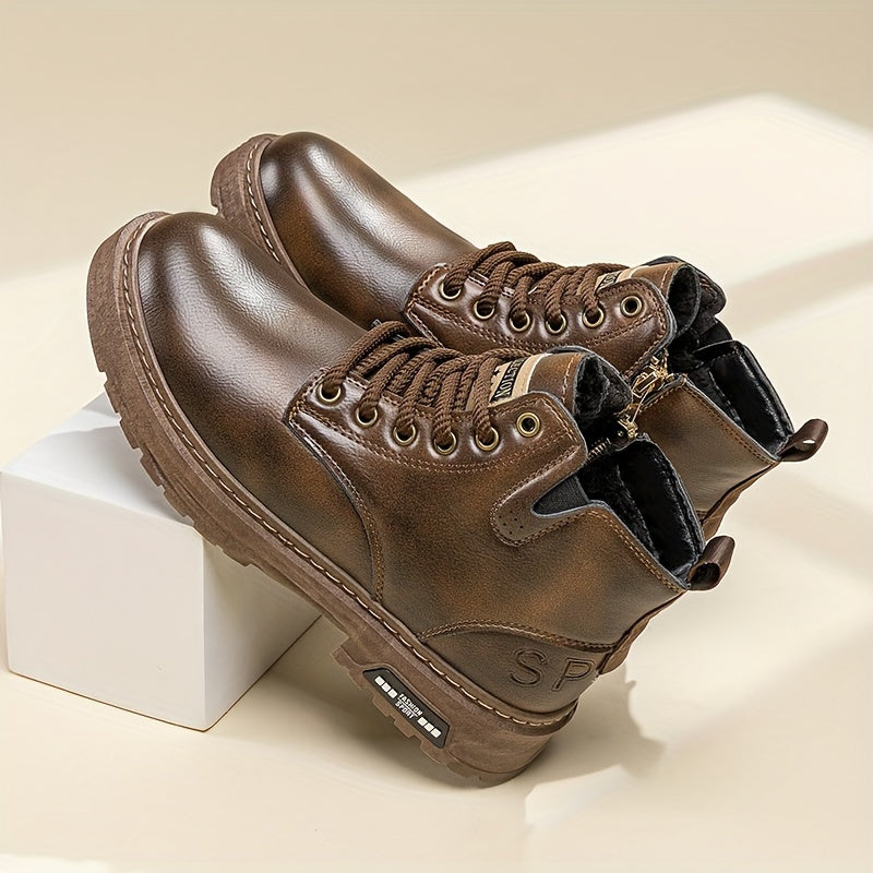 Jouke | Stoere Halfhoge Veterboots
