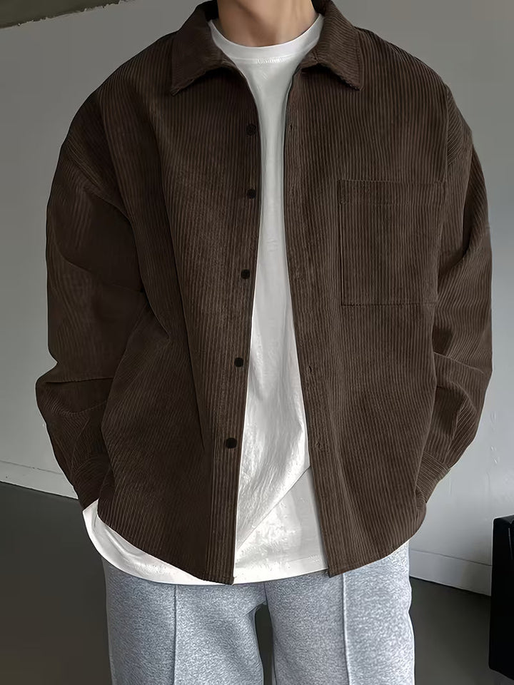 Robin |  Klassiek corduroy overshirt