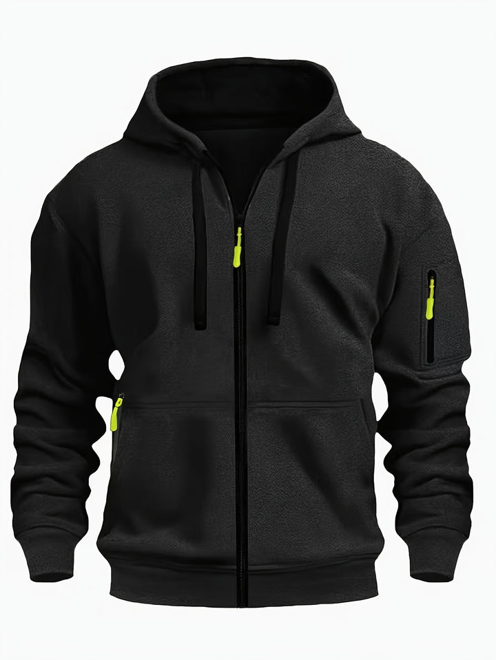 Duco | Comfortabele Sportieve Hoodie met Rits