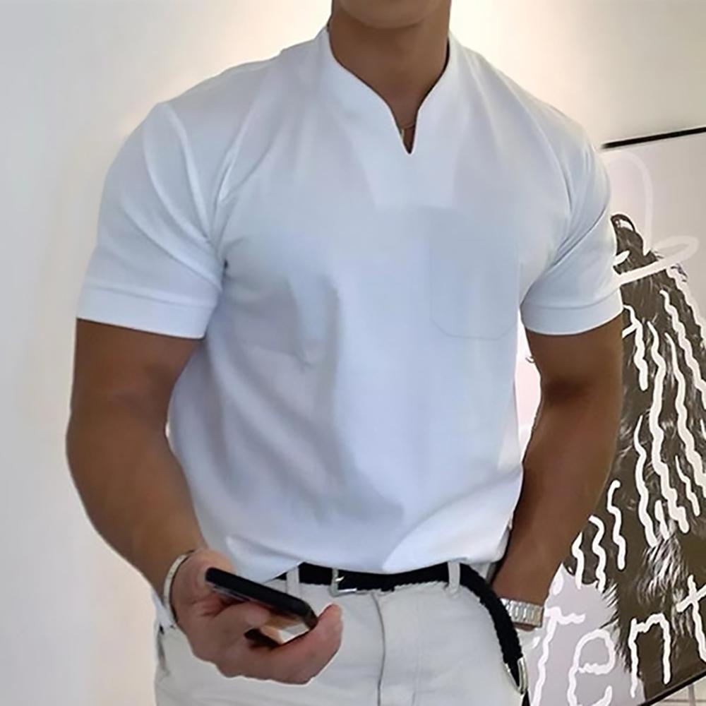 Warrick | Casual Comfortshirt met V-Hals