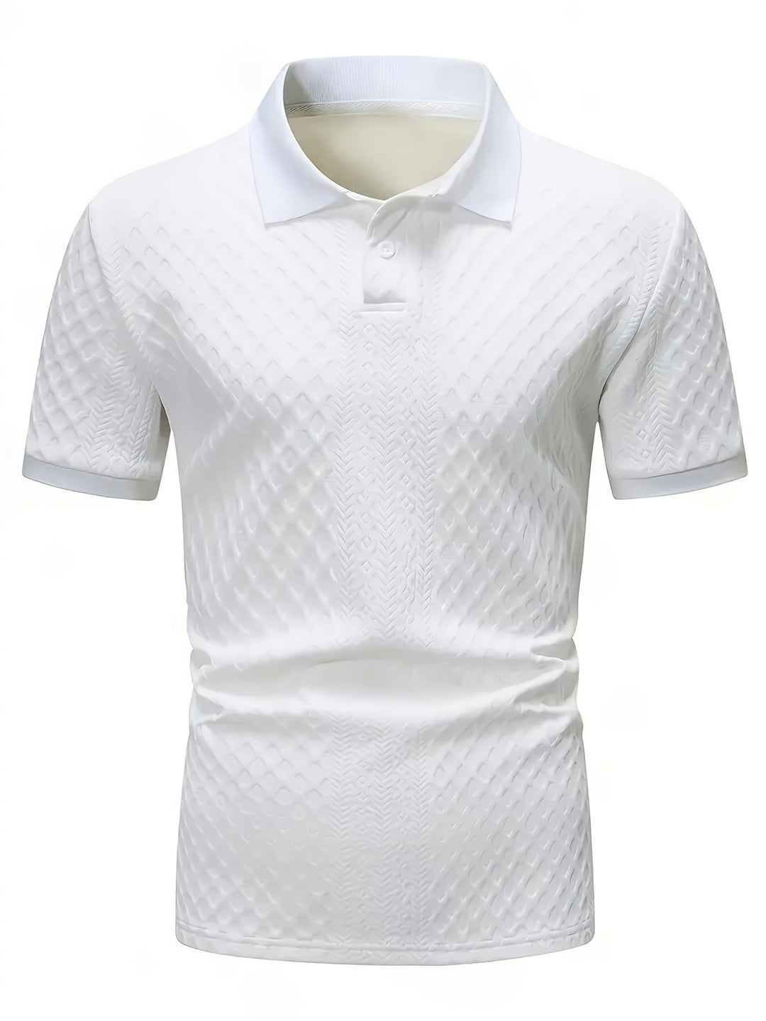 Sietse | Verfijnde Poloshirt met Structuur