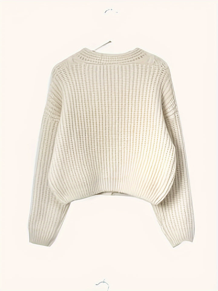 Mirthe | Warme Grofgebreide Vest