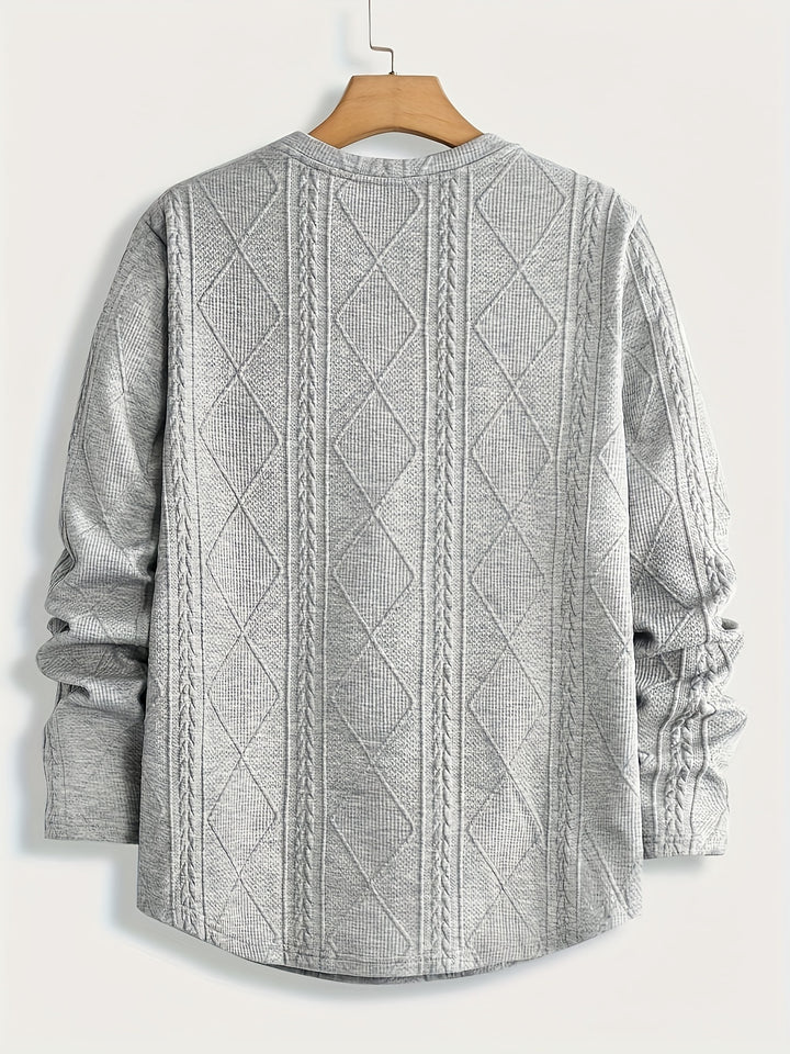 Sjors | Verfijnd Shirt met Lange Mouwen