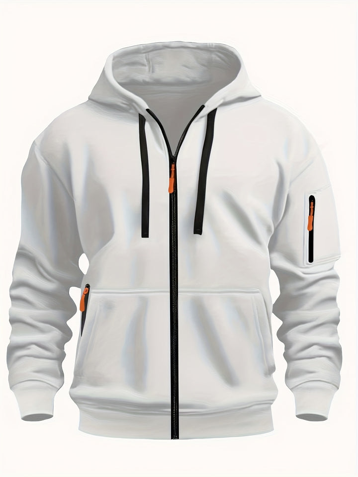 Duco | Comfortabele Sportieve Hoodie met Rits