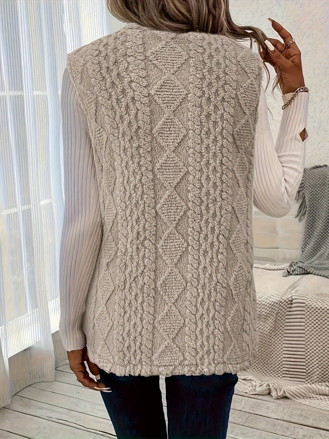 Eva | Zachte Mouwloze Bodywarmer