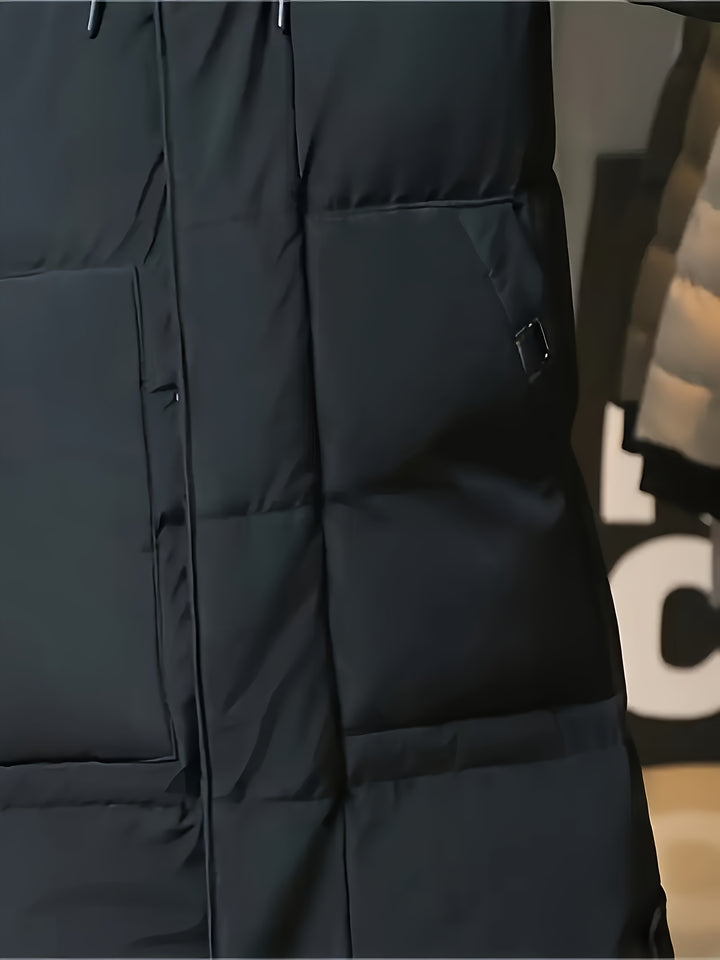 Ivar | Warme Lange Winterjas met Capuchon