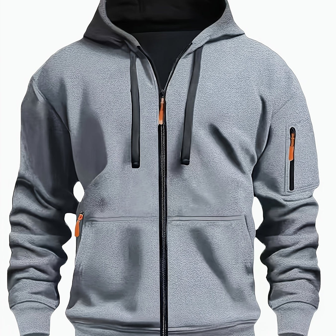 Duco | Comfortabele Sportieve Hoodie met Rits