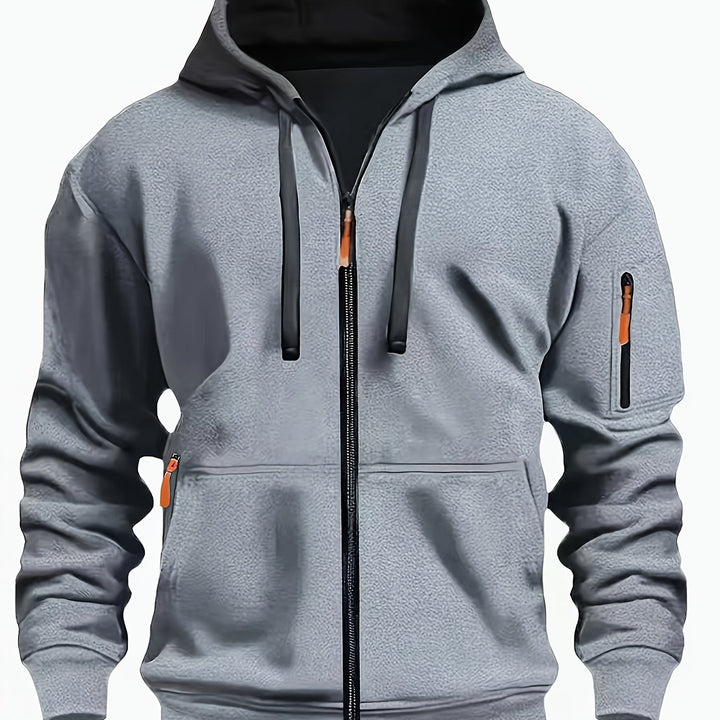 Duco | Comfortabele Sportieve Hoodie met Rits