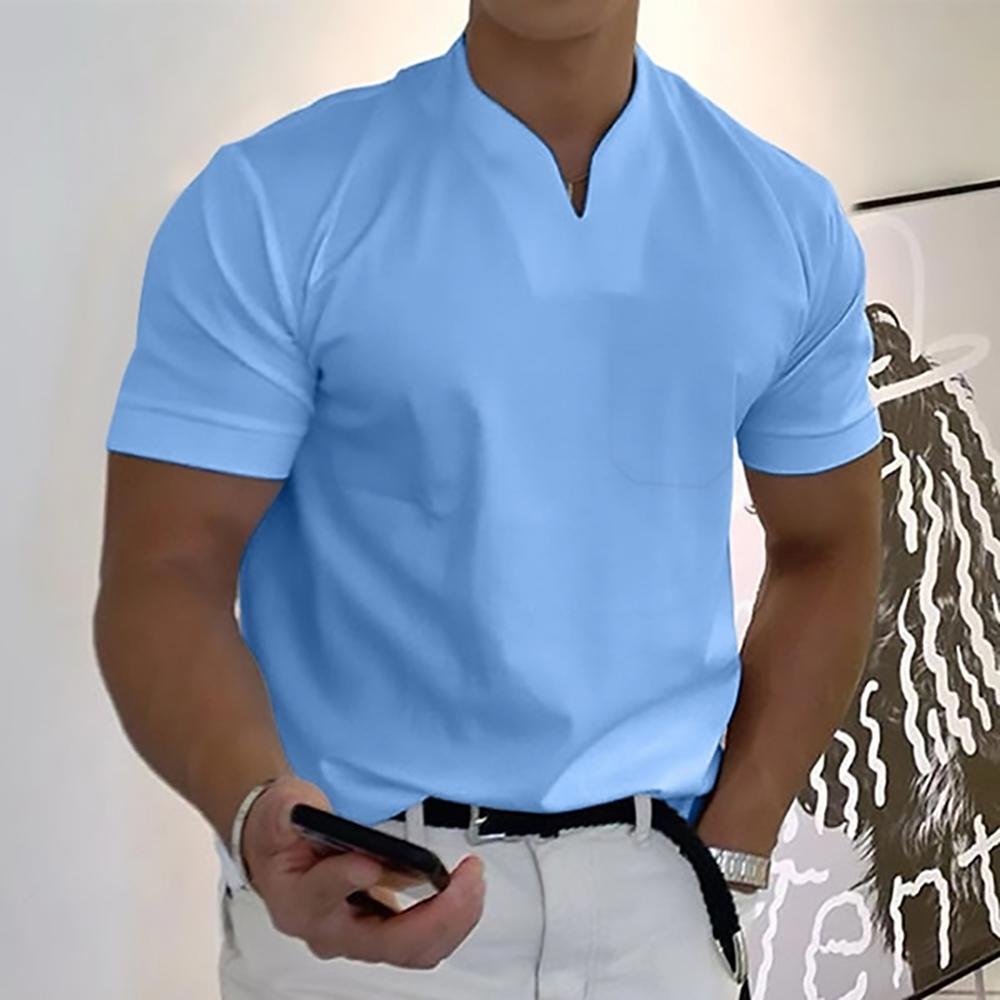 Warrick | Casual Comfortshirt met V-Hals