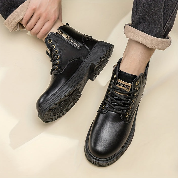 Jouke | Stoere Halfhoge Veterboots