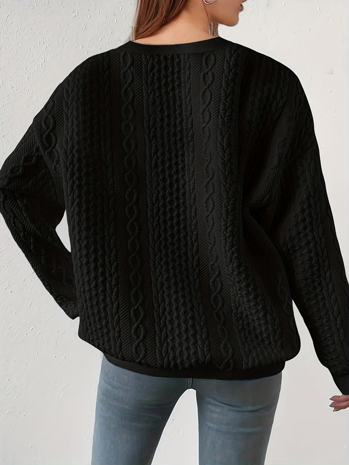Heleen | Verfijnde Structuur Sweater