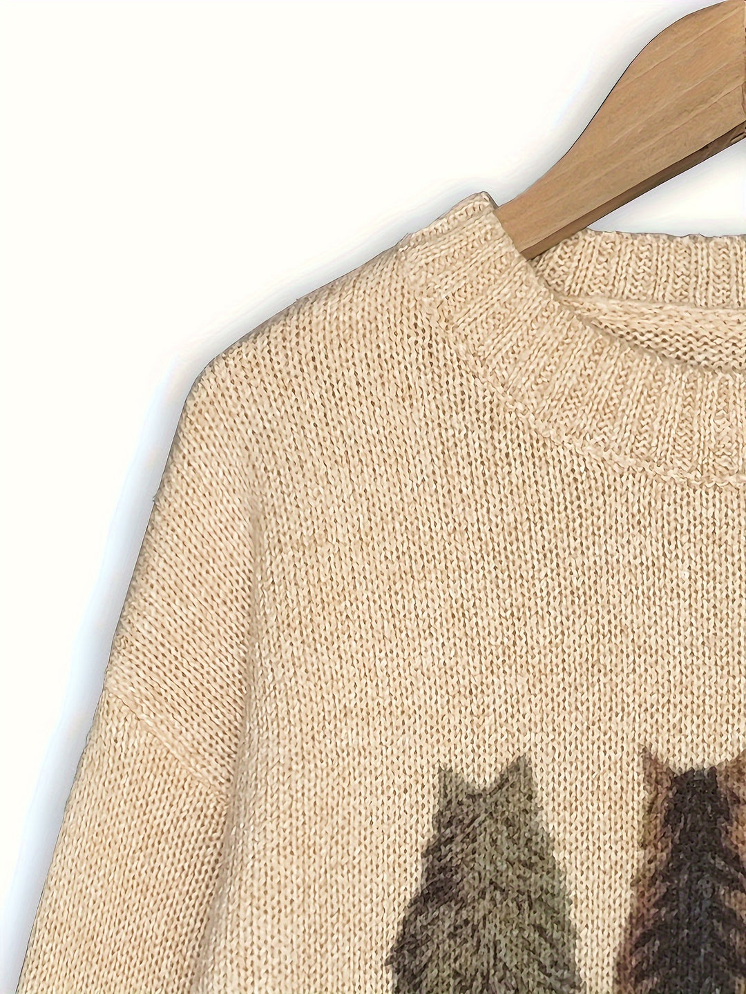 Hetty | Zachte Kattenprint Trui