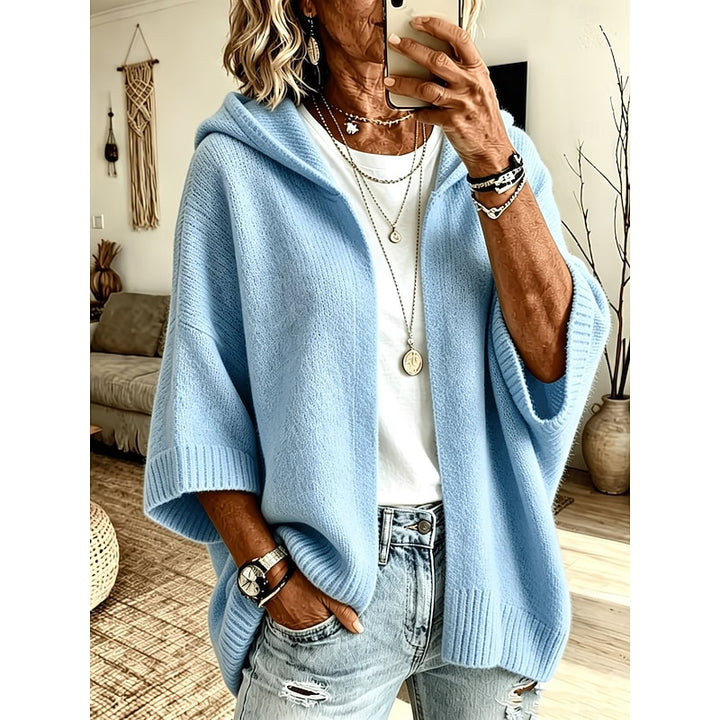 Marijne | Ruimvallend Vest met Capuchon