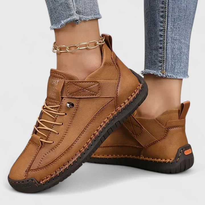 Fenna | Comfortabele Vetersneaker met Stoere Look