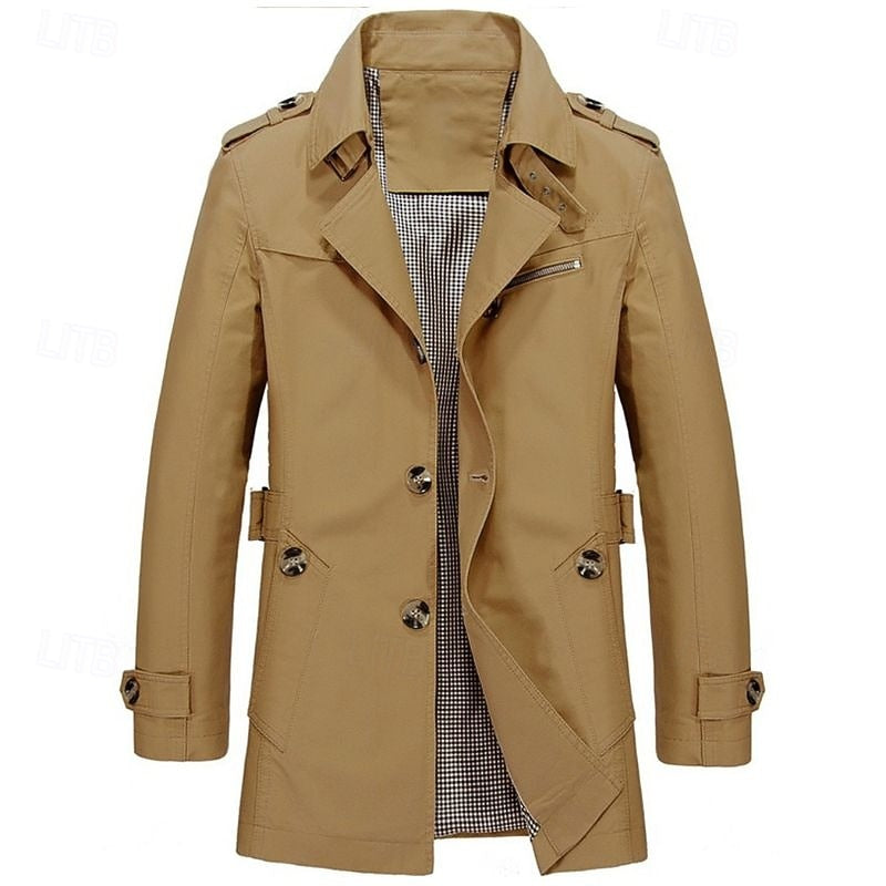 Feike | Verfijnde Overgangs-Trenchcoat