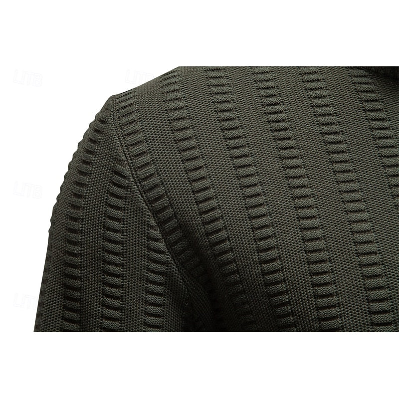 Alwin | Verfijnde Half-Zip Trui