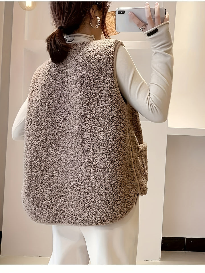 Ineke | Zachte Mouwloze Gilet