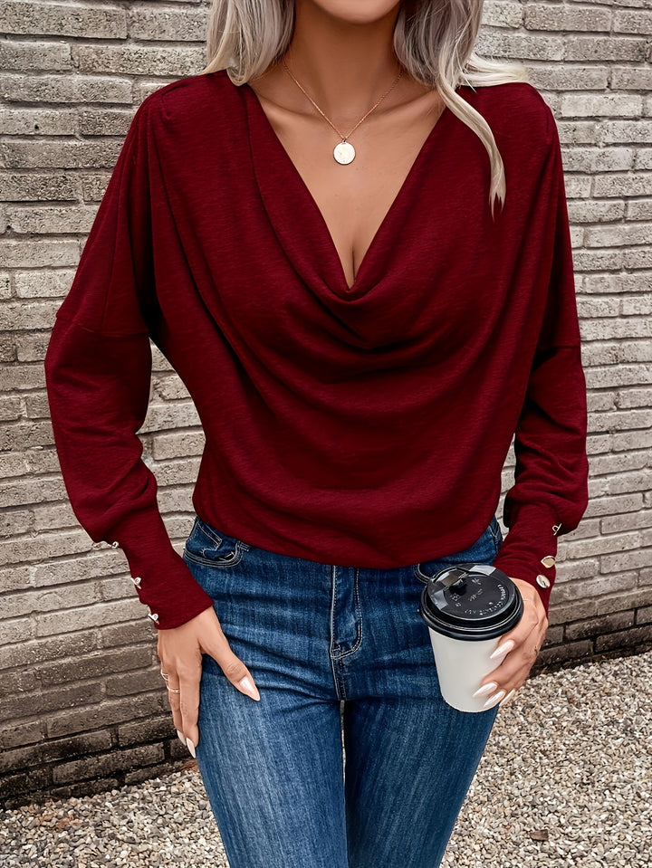 Janna | Soepelvallende Casual Top