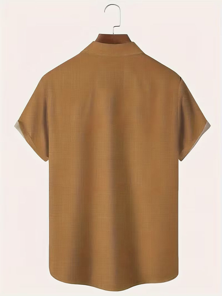Philip | Casual Overhemd met Vintage Patroon