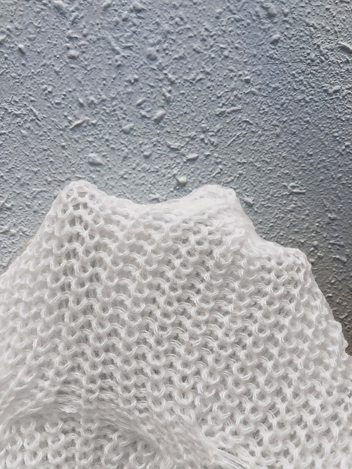 Jacoba | Verfijnd Vest met Striklint