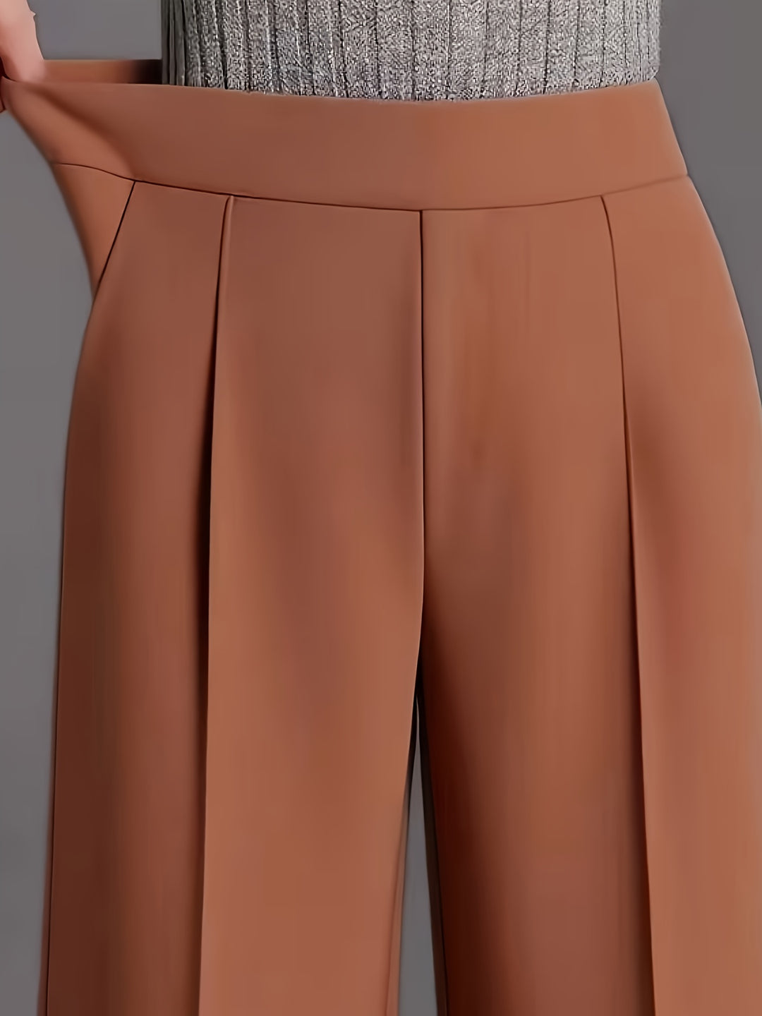 Cato | Elegante Broek met Hoge Taille