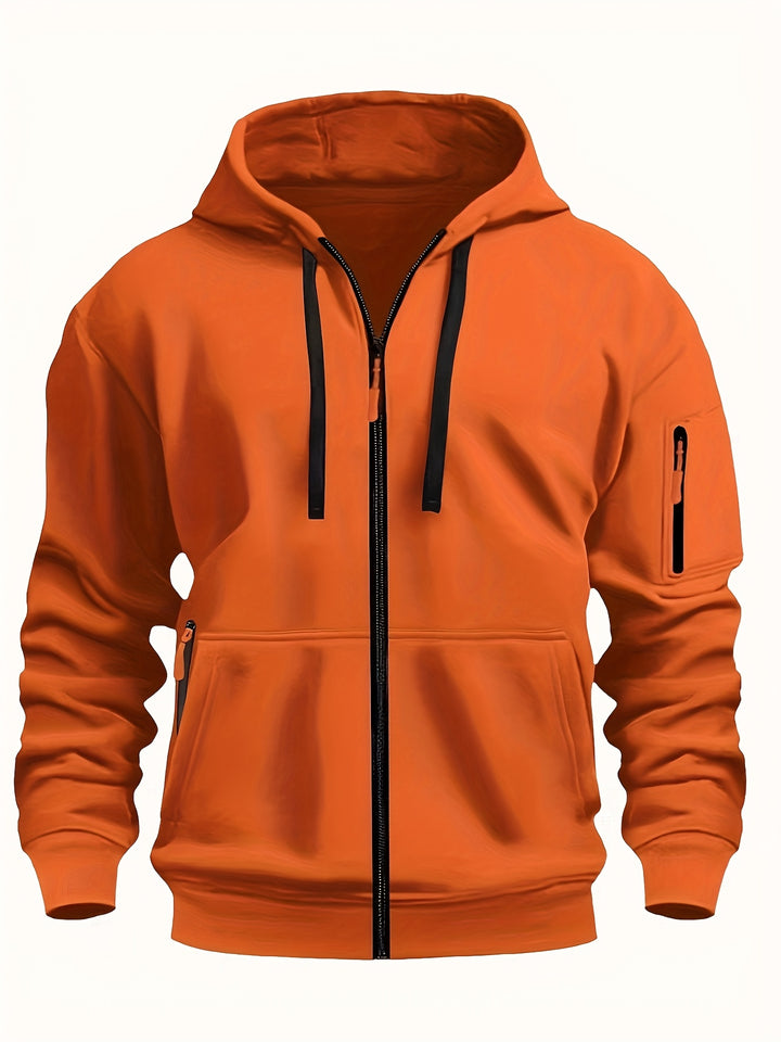 Duco | Comfortabele Sportieve Hoodie met Rits