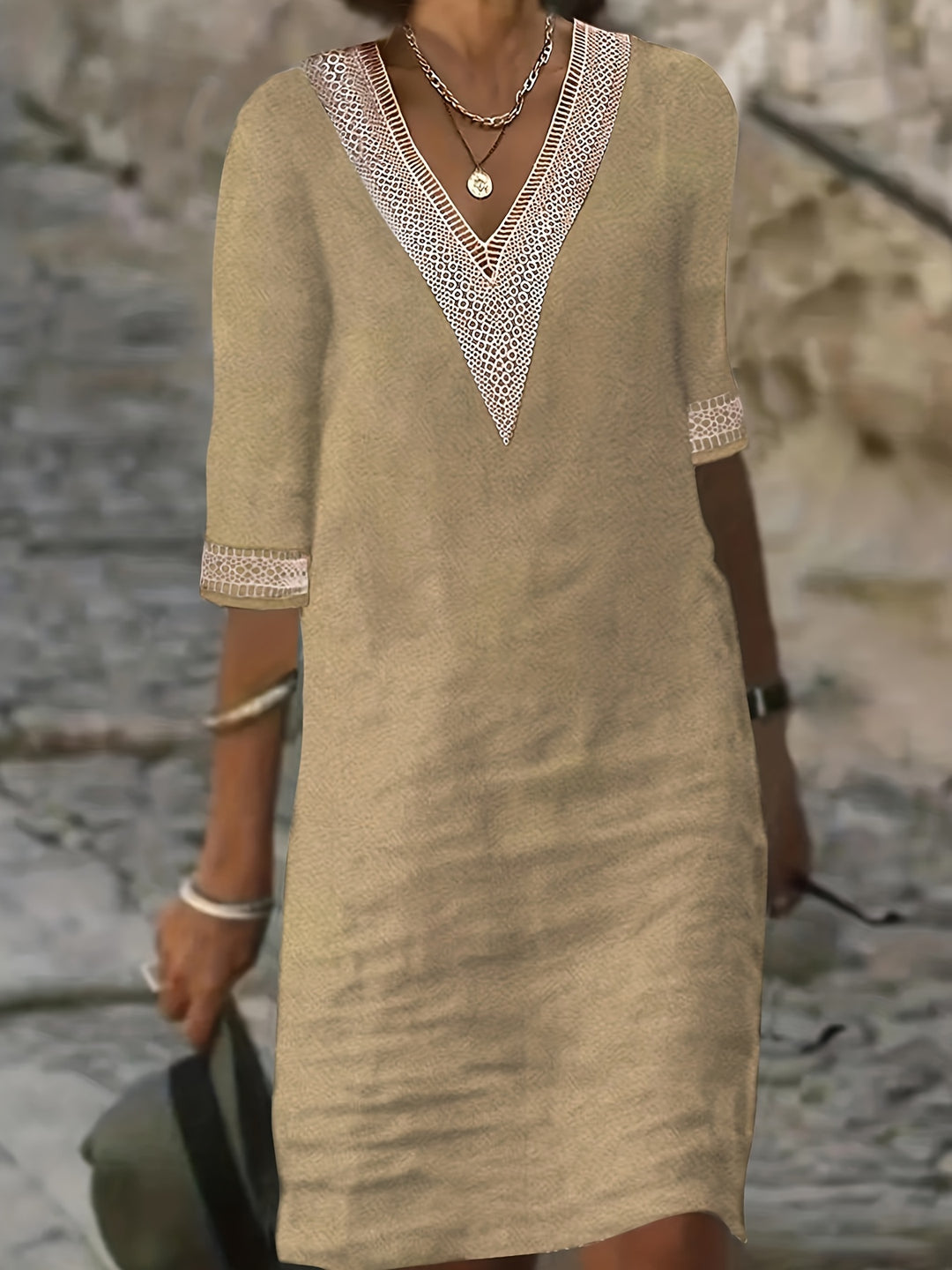 Ilse | Elegante V-hals Jurk