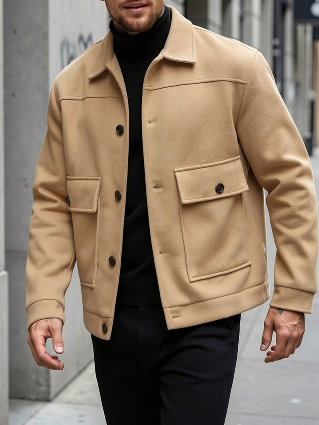 Lennard | Veelzijdige Overshirt-Jas