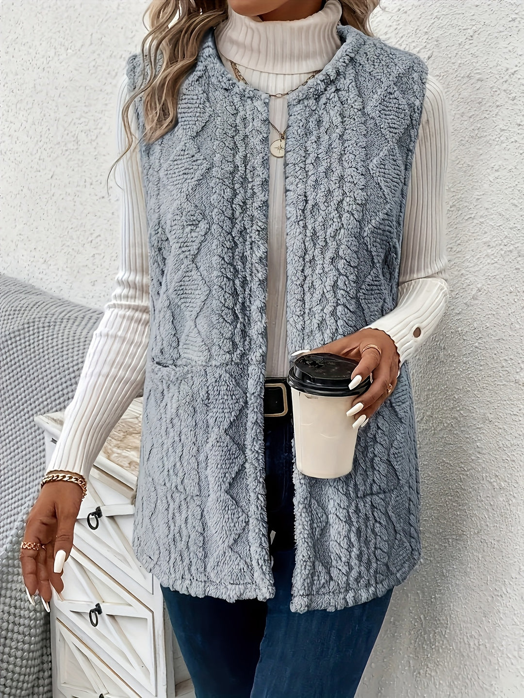 Eva | Zachte Mouwloze Bodywarmer