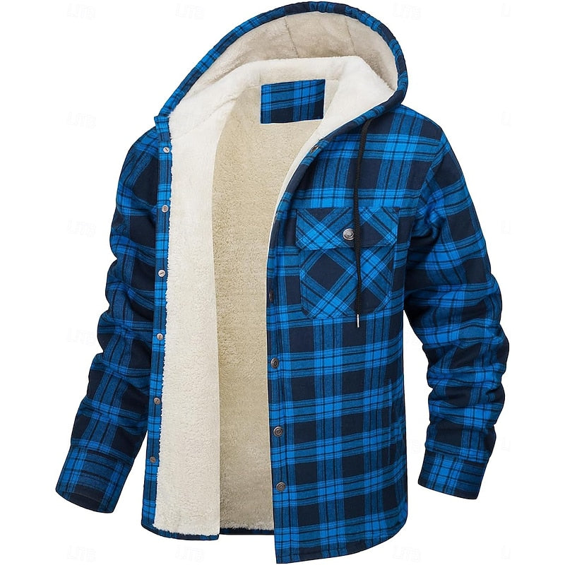 Jorn | Warm Gevoerd Jack met Capuchon