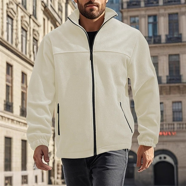 Frits | Comfortabel Vest met Opstaande Kraag