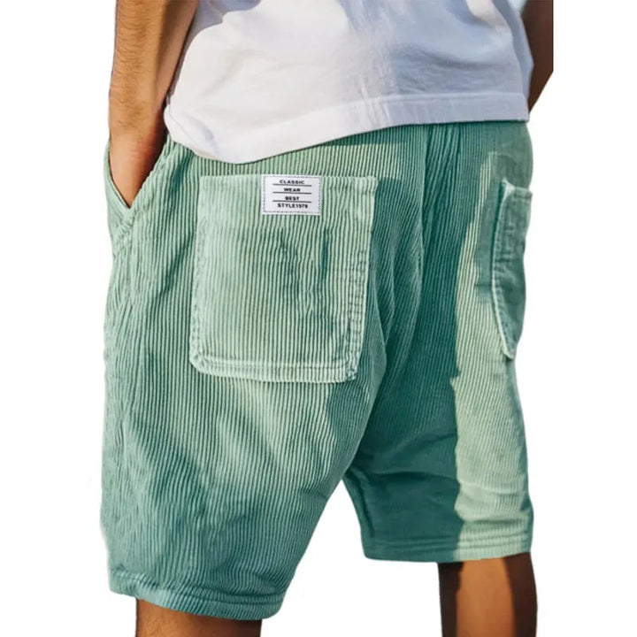Halden | Verfijnde Gestructureerde Chino Short