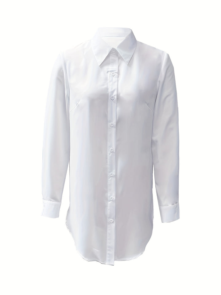 Neeltje | Verfijnde Blouse met Lange Mouwen