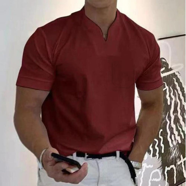 Warrick | Casual Comfortshirt met V-Hals