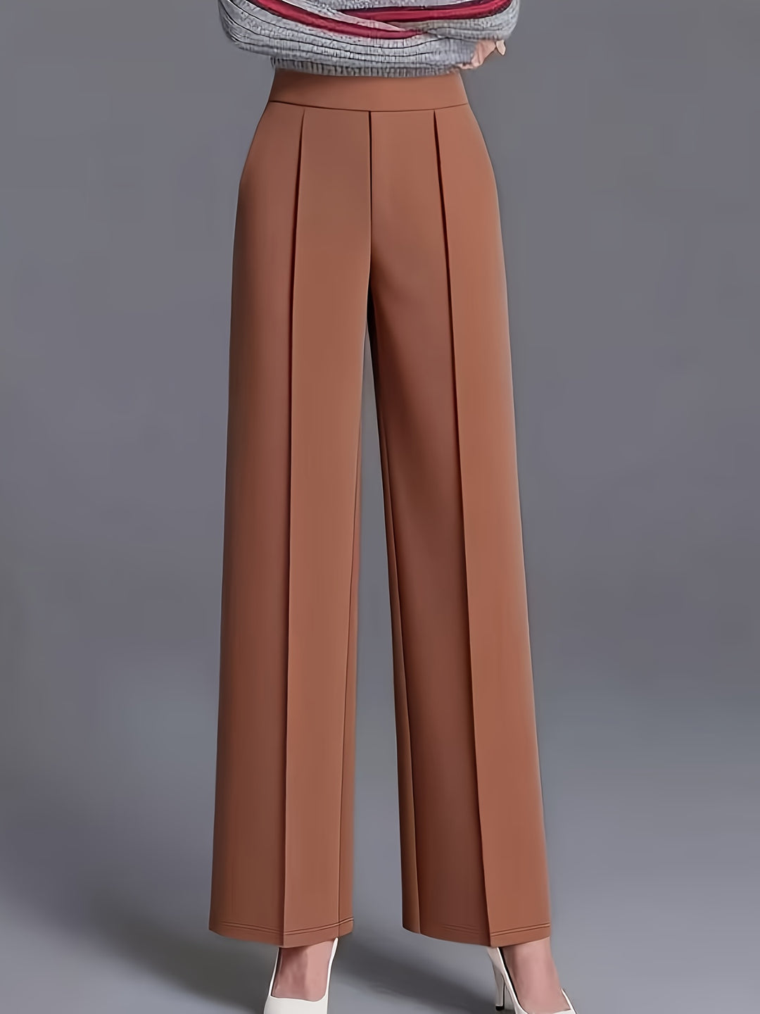 Cato | Elegante Broek met Hoge Taille