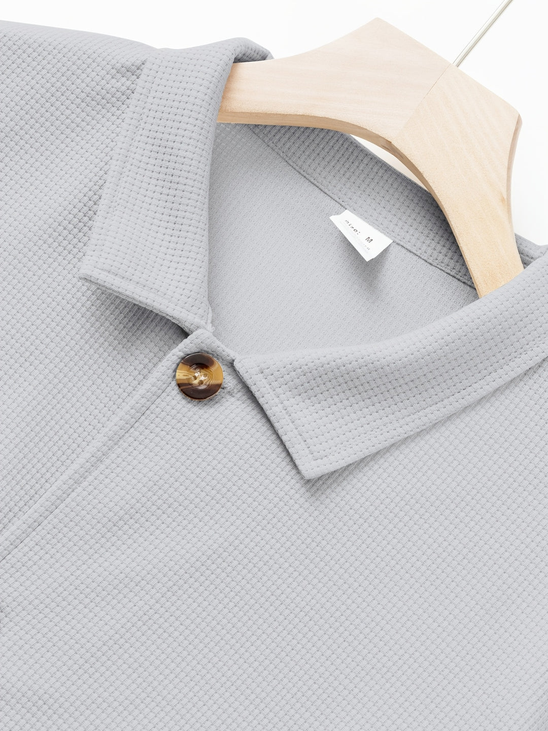 Ewald | Verfijnd Getextureerd Overshirt