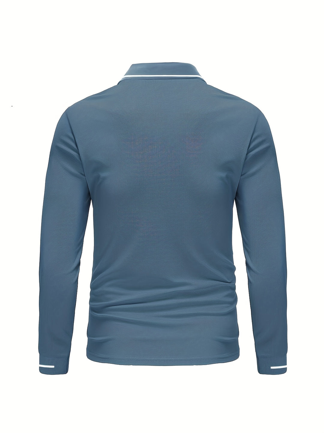 Wim | Verfijnde Poloshirt met Lange Mouwen