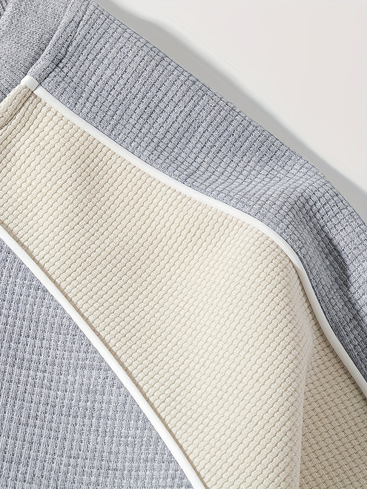 Jelle | Sportieve Colourblock Sweater