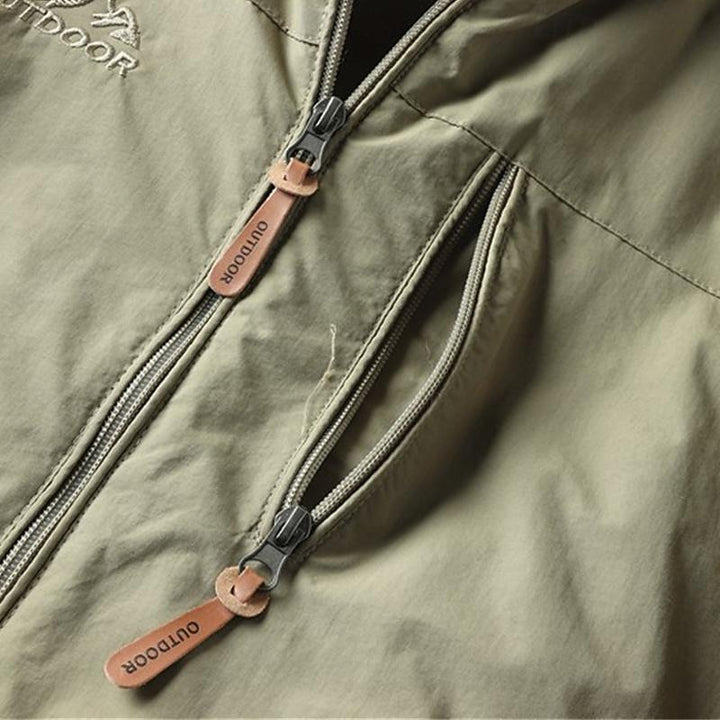 Nico | Winddichte Outdoor Jas met Capuchon