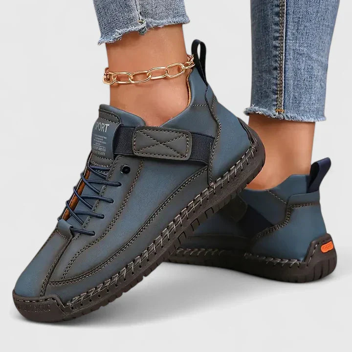 Fenna | Comfortabele Vetersneaker met Stoere Look