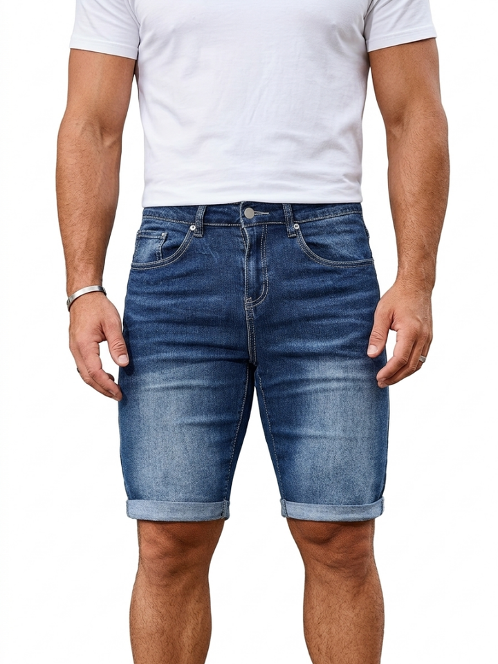 Lars | Stretch Denim Zomershort