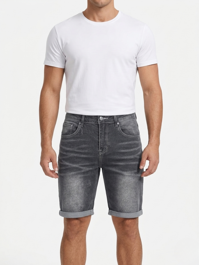 Lars | Stretch Denim Zomershort