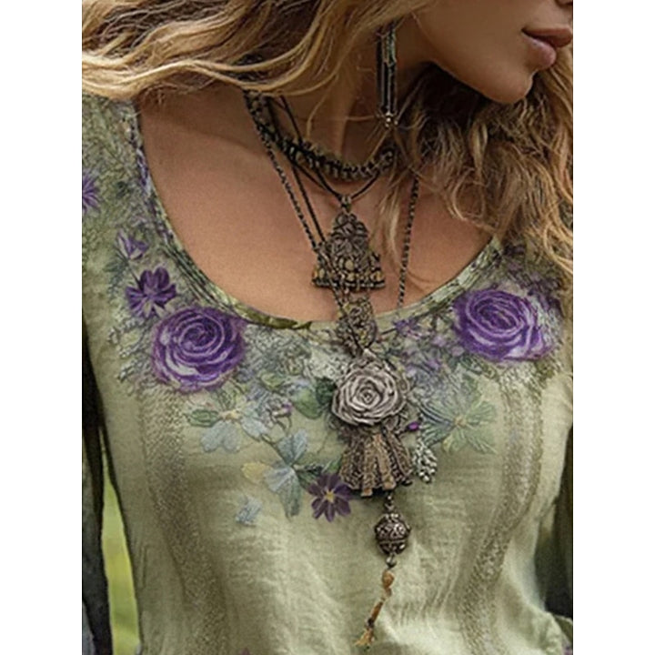 Liesbeth | Bloemrijke Vintage Blouse