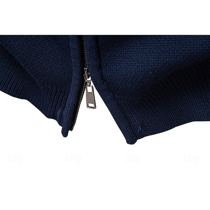 Tiemen | Warm Kerst Vest met Ritssluiting