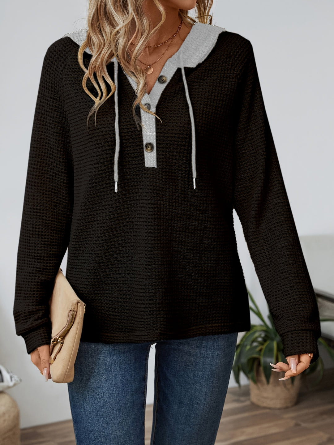 Ans | Zachte Getailleerde Hoodie