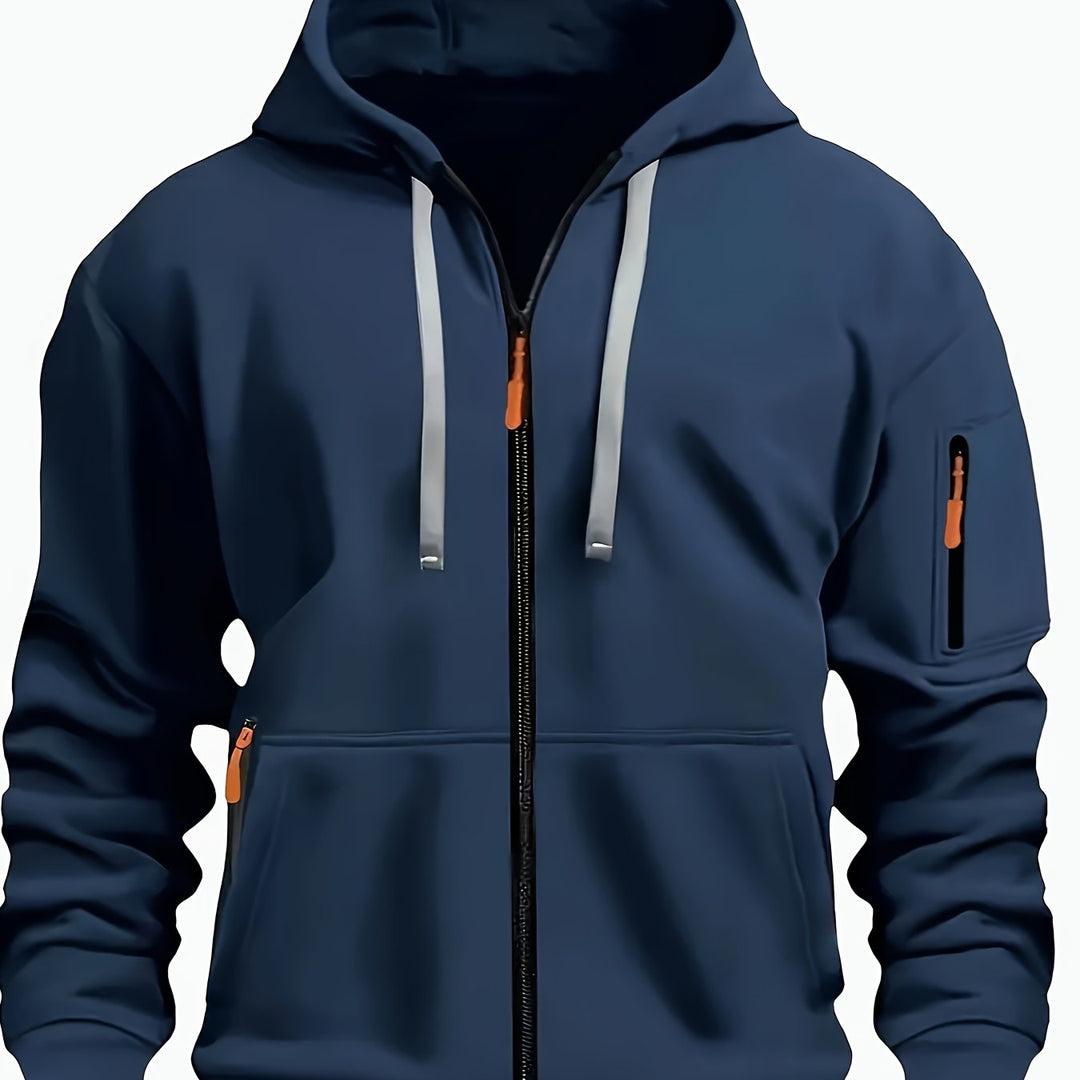 Duco | Comfortabele Sportieve Hoodie met Rits