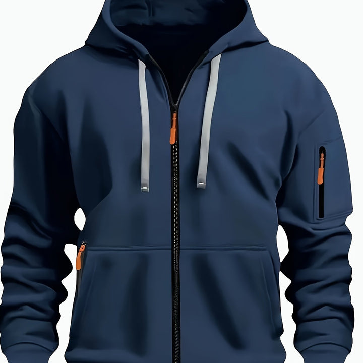 Duco | Comfortabele Sportieve Hoodie met Rits