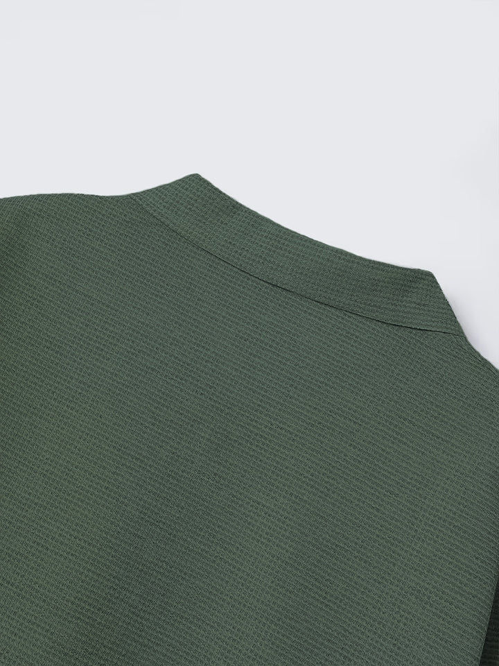 Ewald | Verfijnd Getextureerd Overshirt