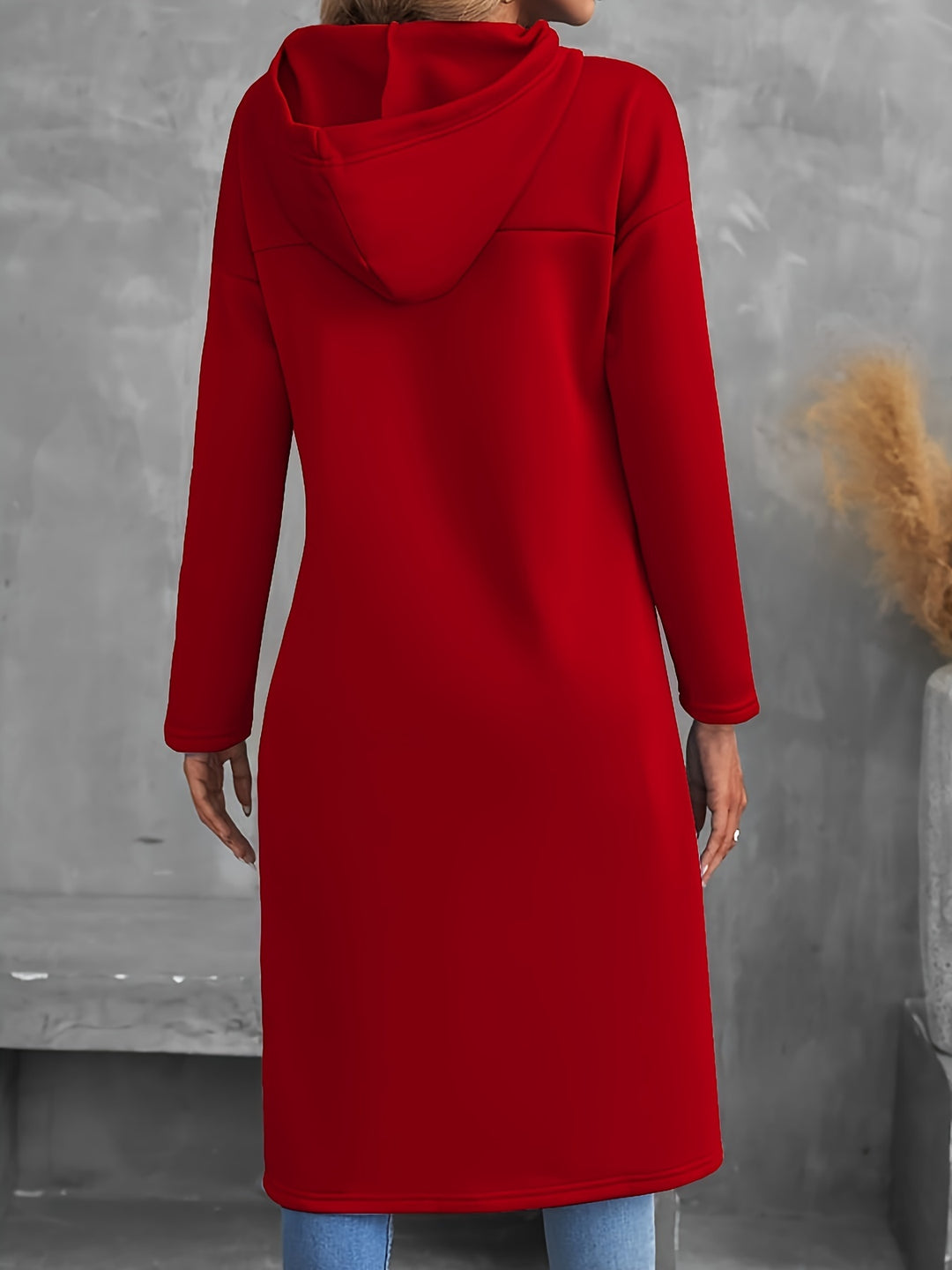 Berdien | Lange Asymmetrische Hoodie