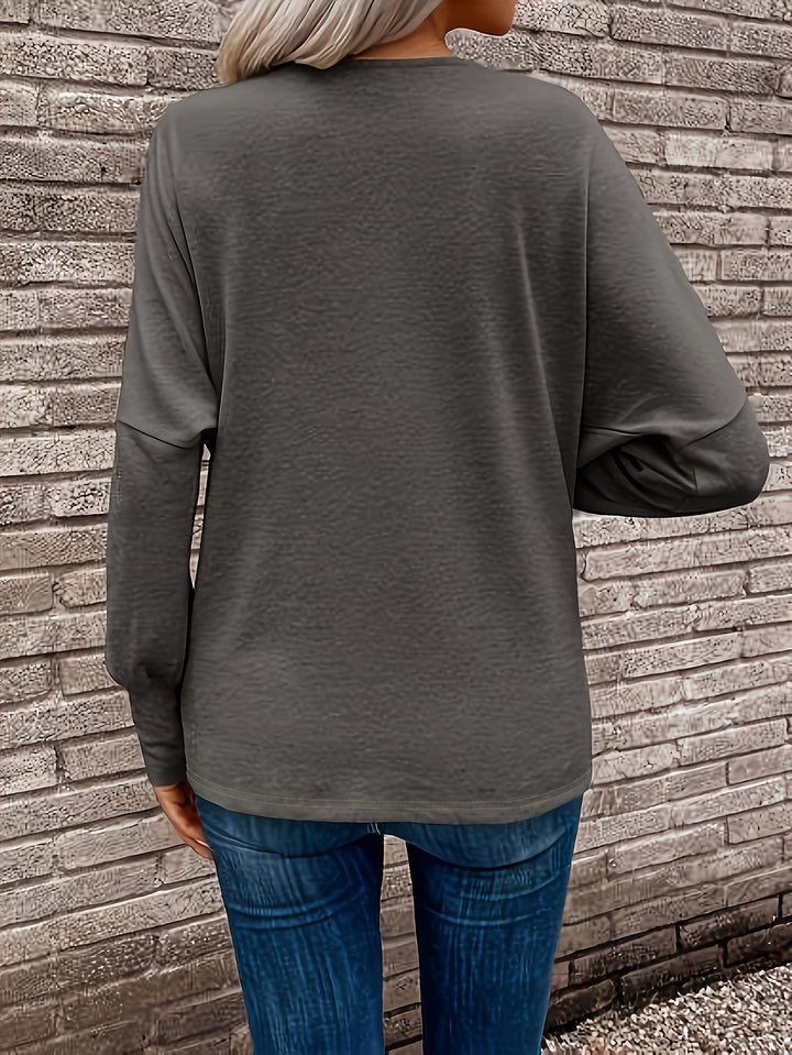 Janna | Soepelvallende Casual Top